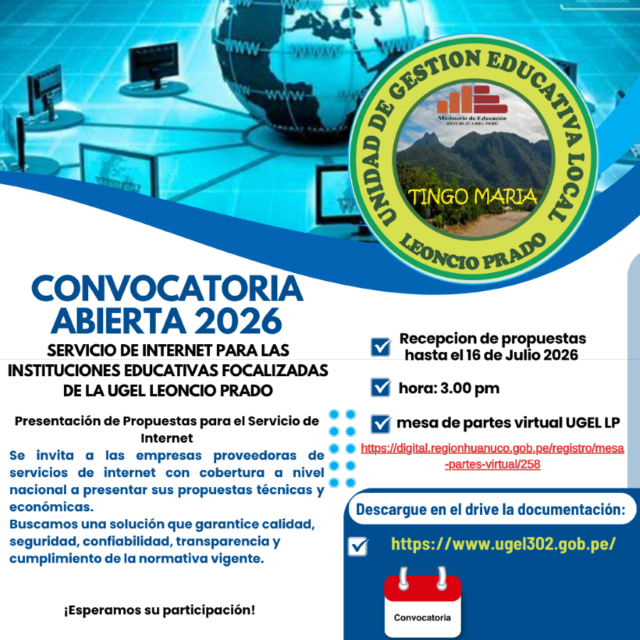 Covocatoria Internet